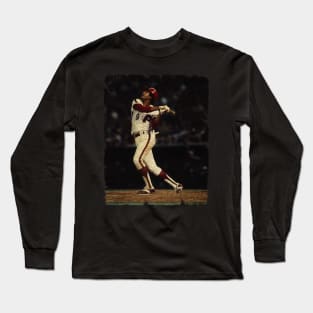 Manny Trillo in Philadelphia Phillies Long Sleeve T-Shirt